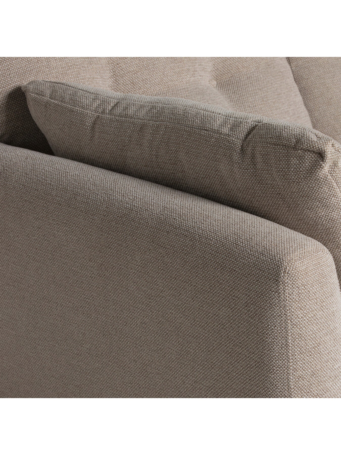 Neutral Benton Fabric Medium 2 Seater Sofa