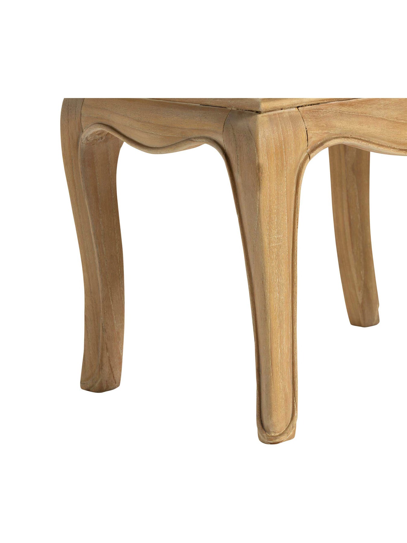 Cecile Light Wooden French Style 2 Drawer Bedside Ta