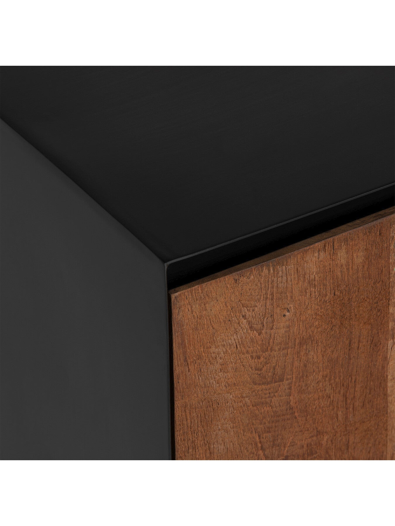 Brown Syracuse Brown Wood 2 Drawer 2 Door Tv Unit