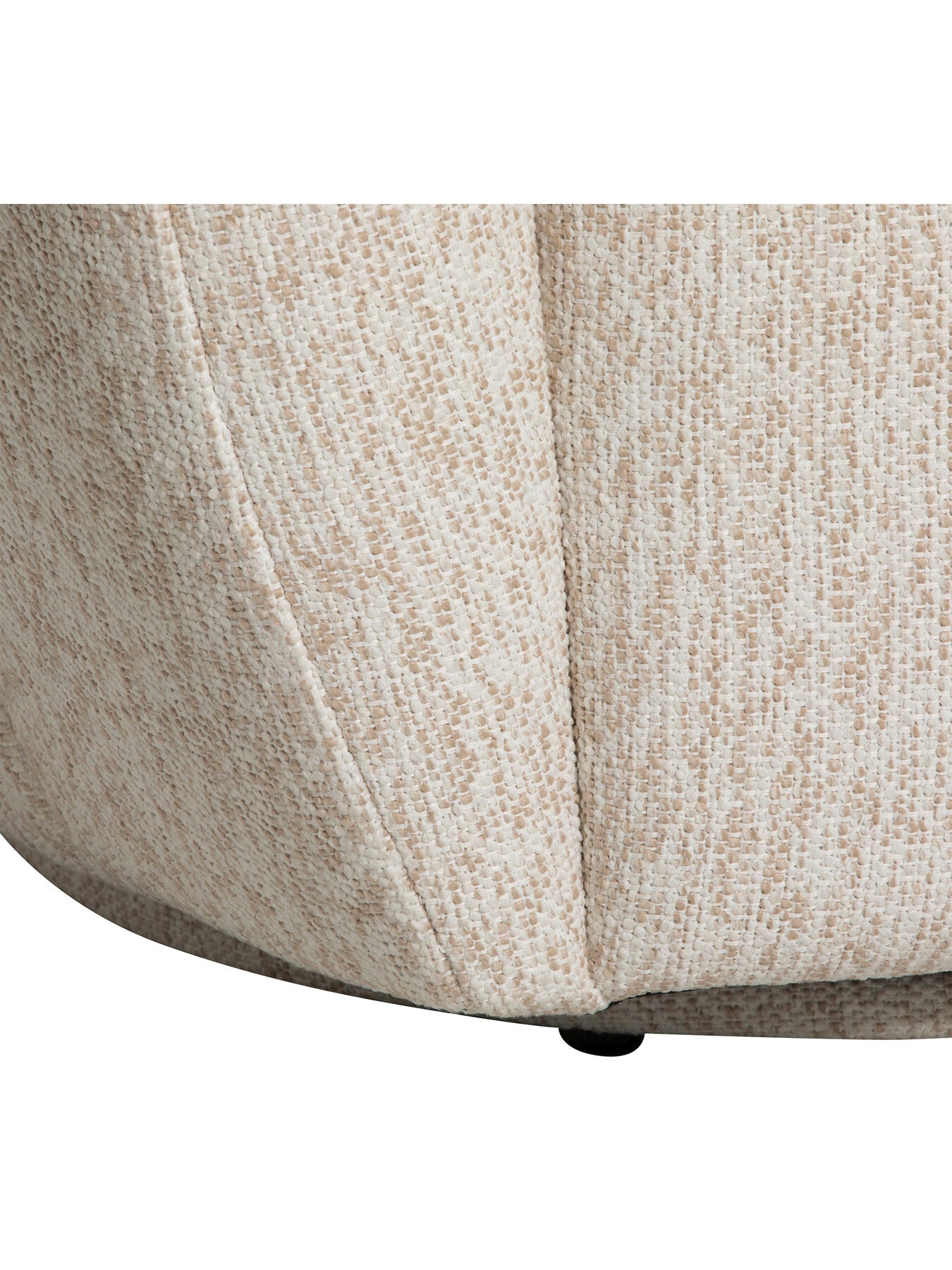 Neutral Fontana Beige Fabric 1 Seater Armchair