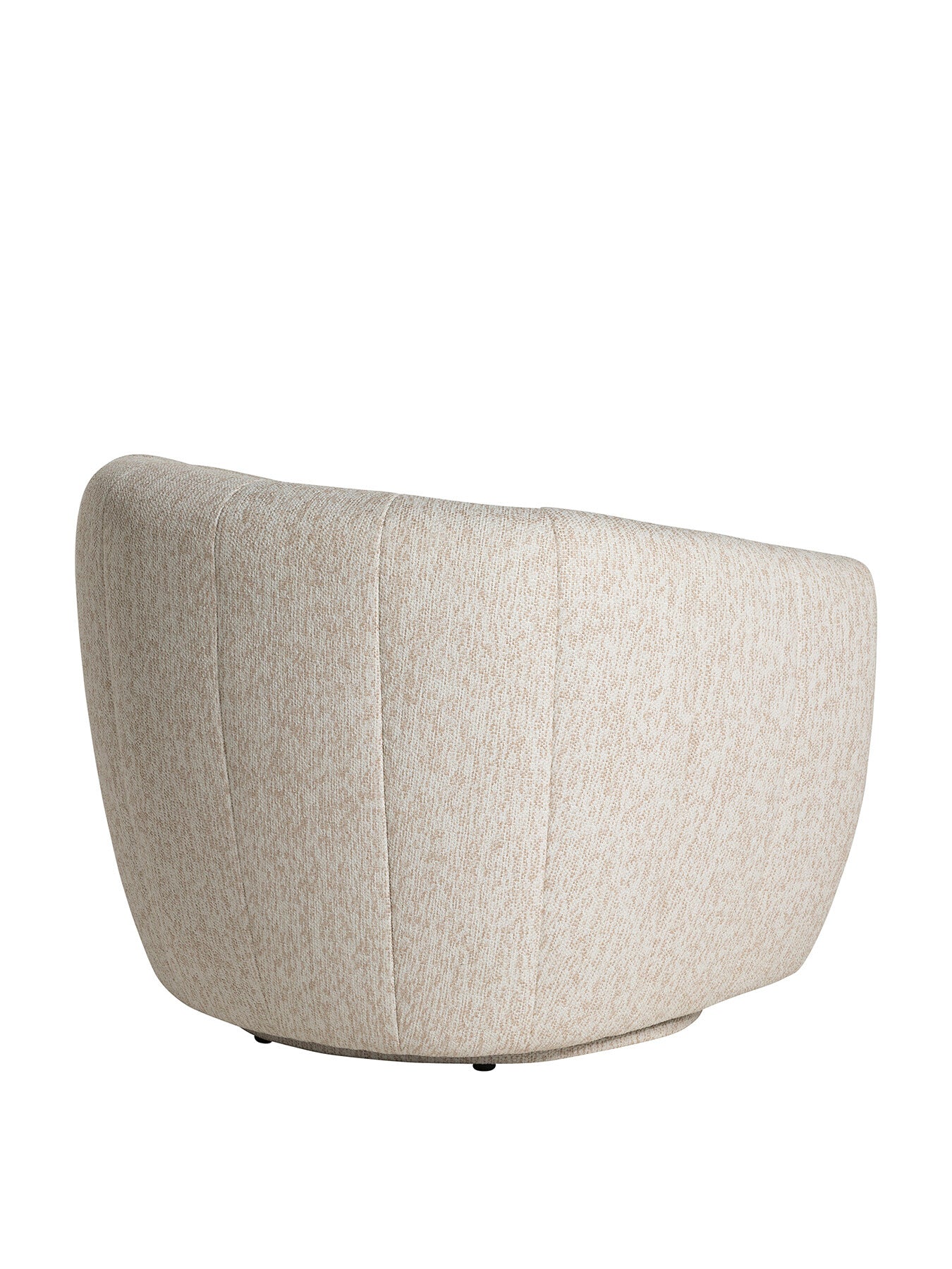 Neutral Fontana Beige Fabric 1 Seater Armchair