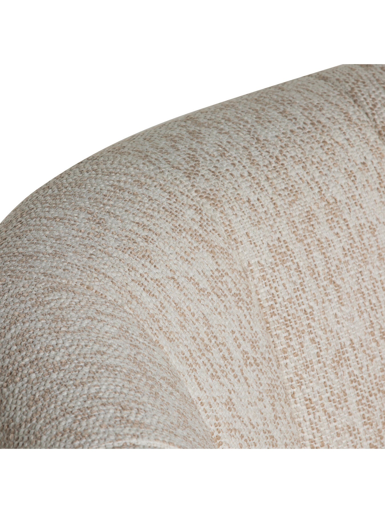 Neutral Fontana Beige Fabric 1 Seater Armchair