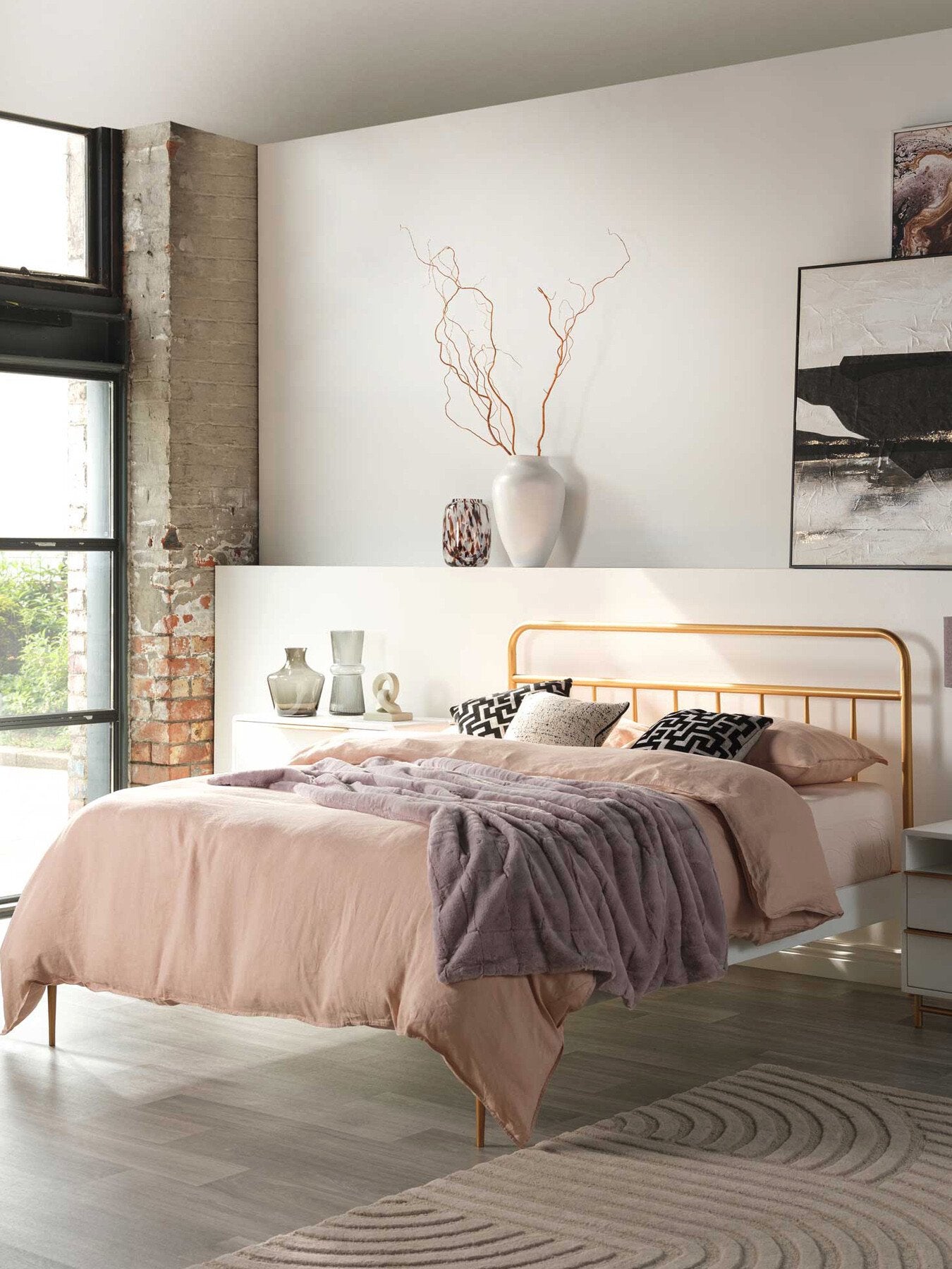 Gemini King Bed Frame