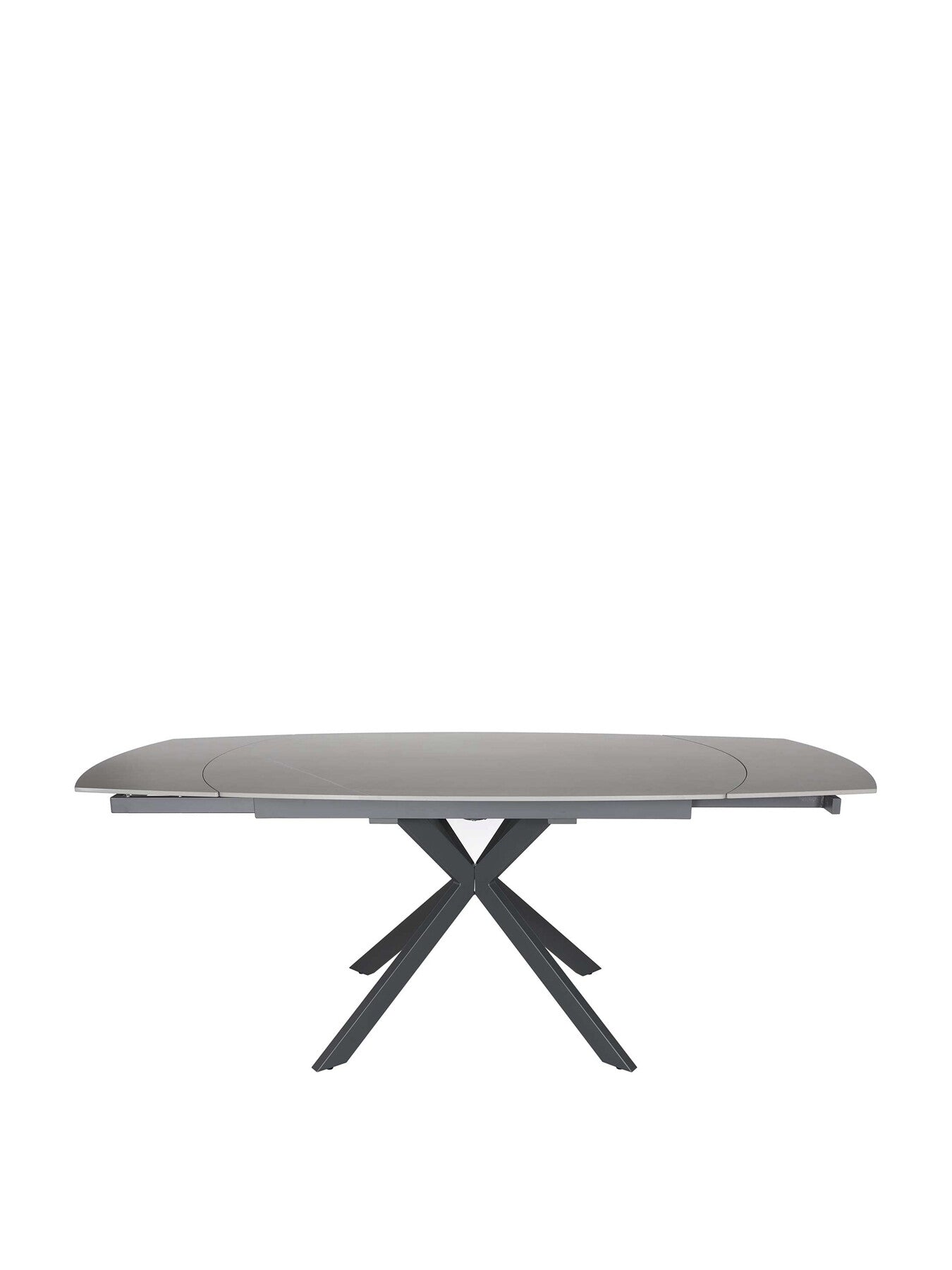 Grey Galini Extending 140-200cm Dining Table, Seats 4-6