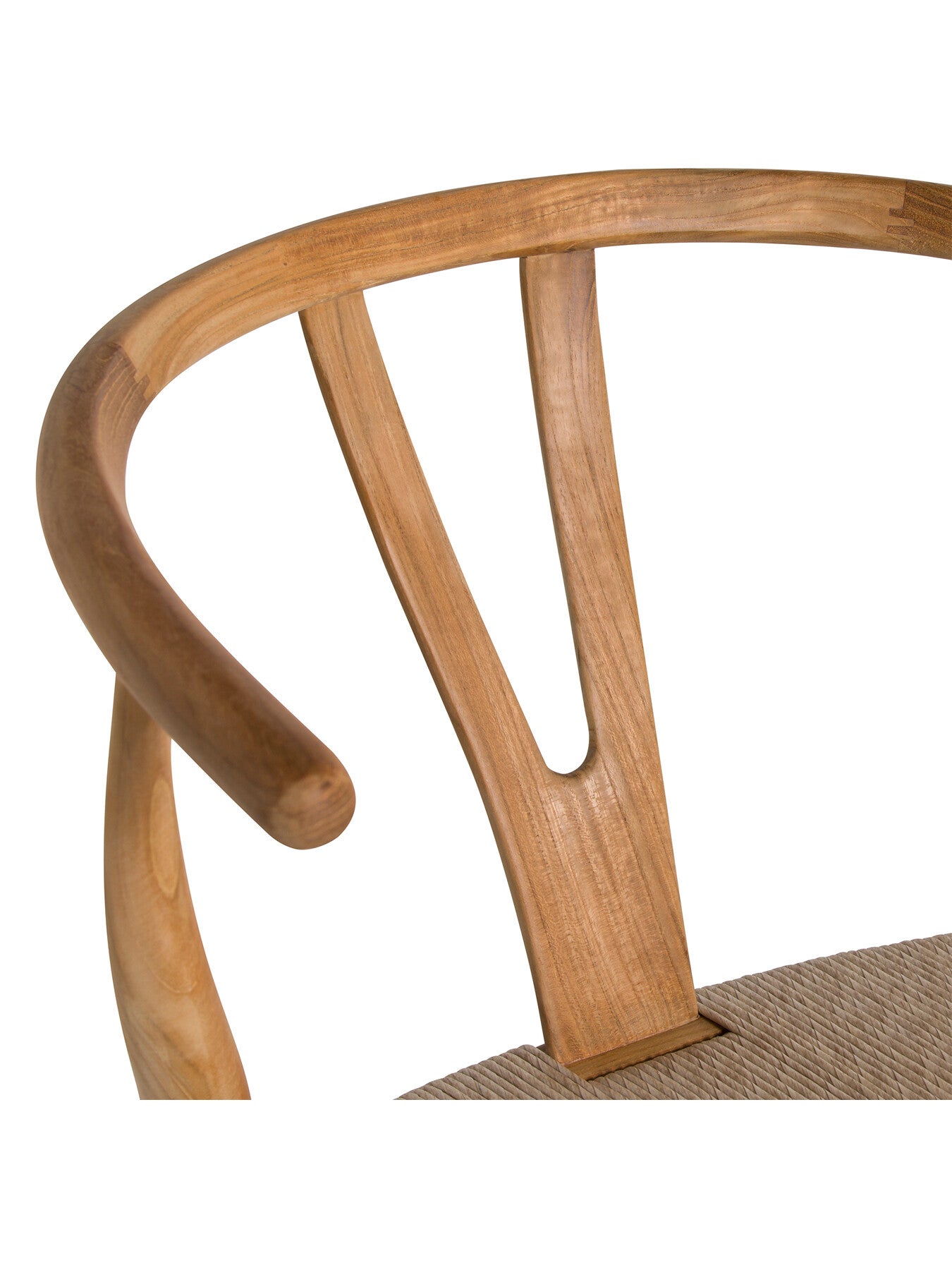 Grenada Reclaimed Teak Wood Open Back Barstool