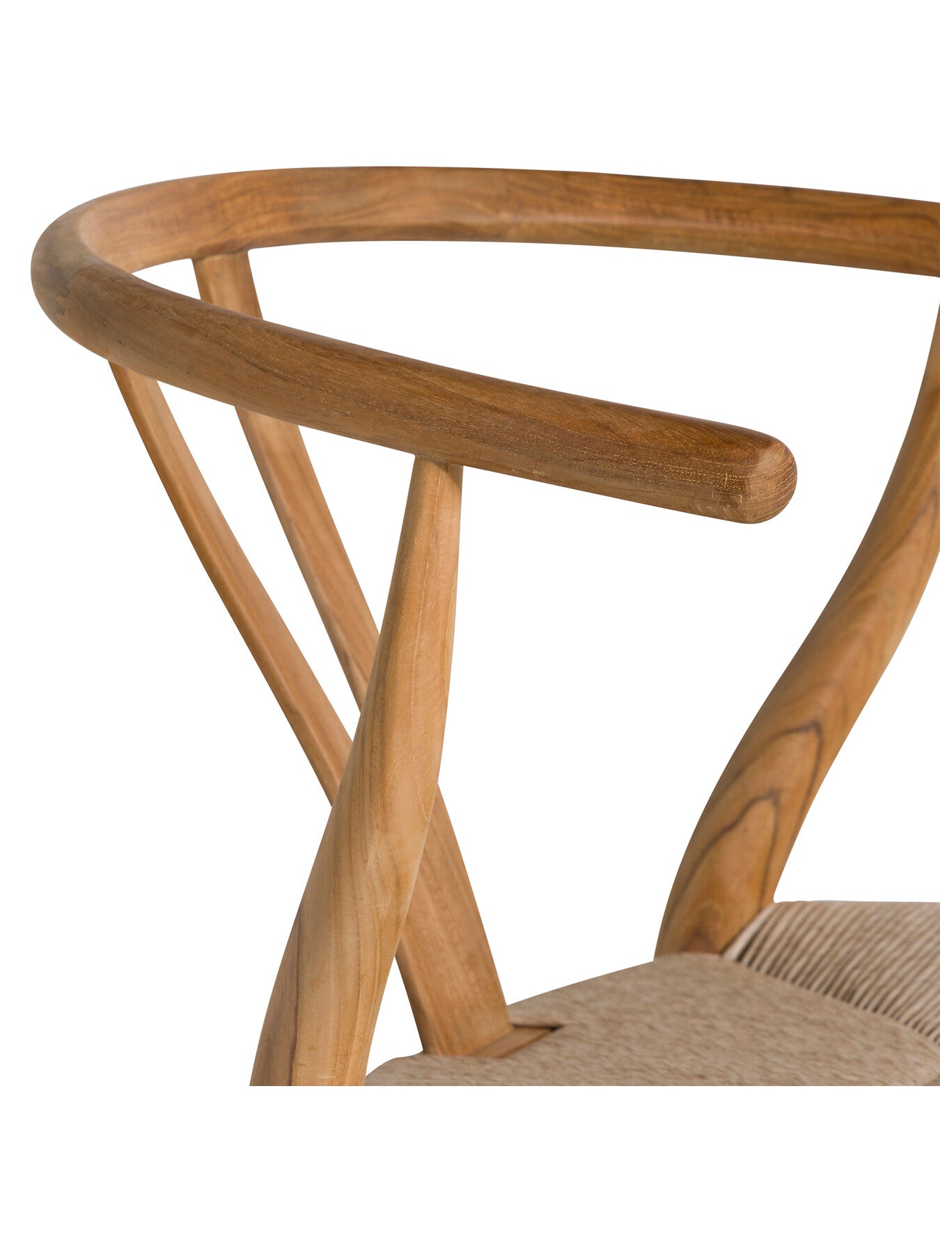 Grenada Reclaimed Teak Wood Open Back Barstool