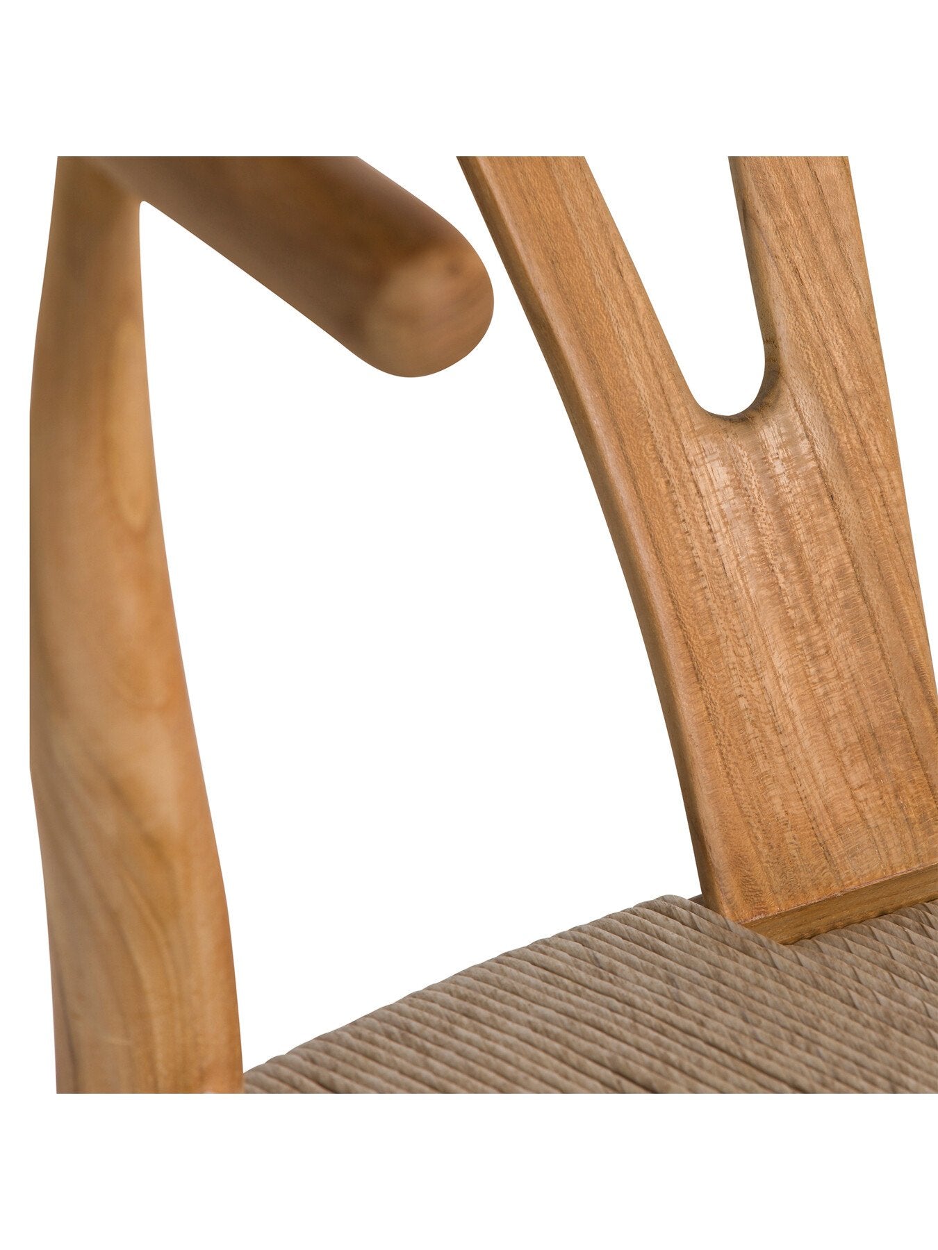 Grenada Reclaimed Teak Wood Open Back Barstool