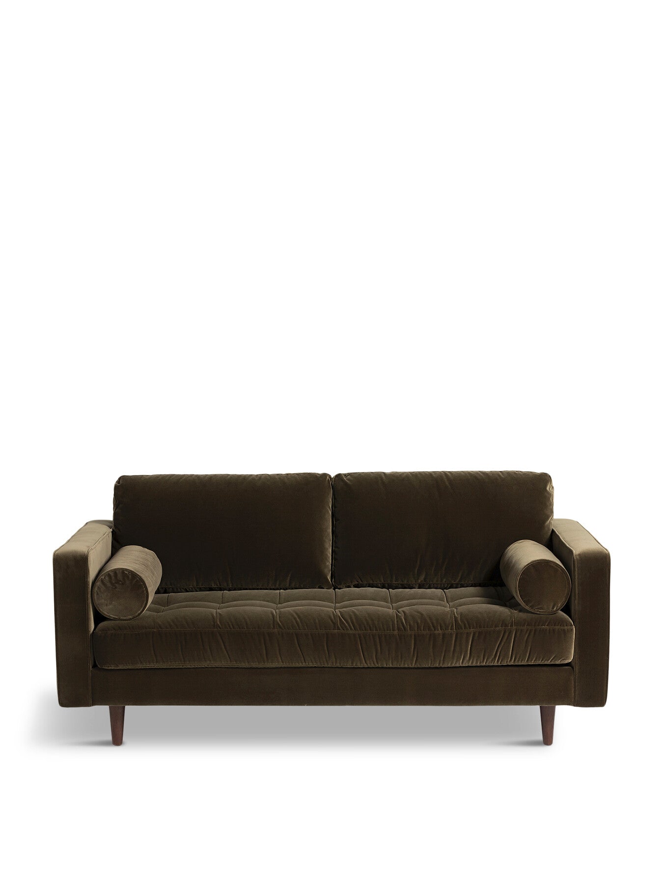 Green Hemingway Green Velvet 2 Seater Sofa