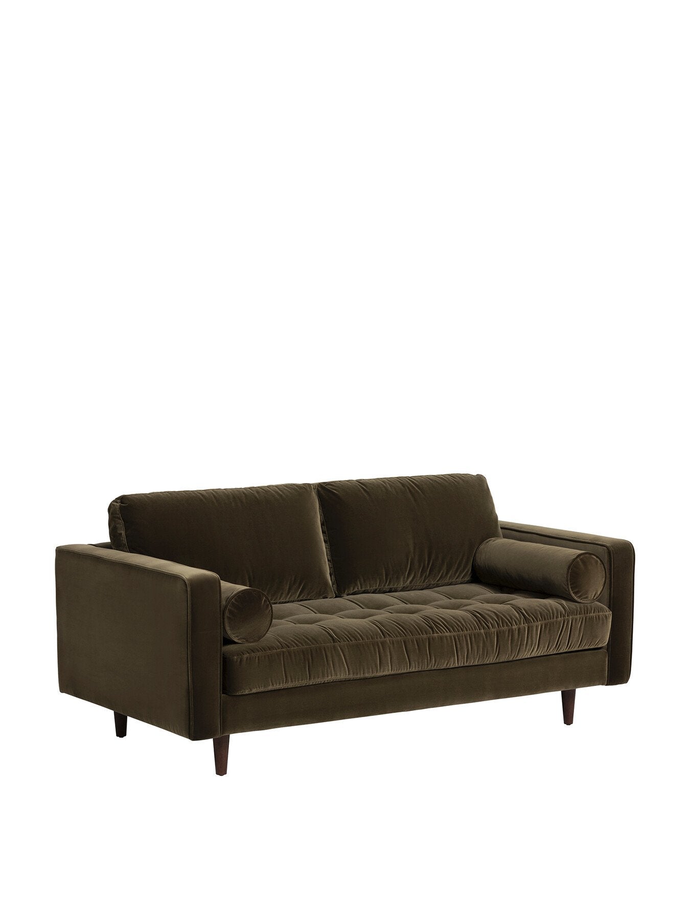 Green Hemingway Green Velvet 2 Seater Sofa