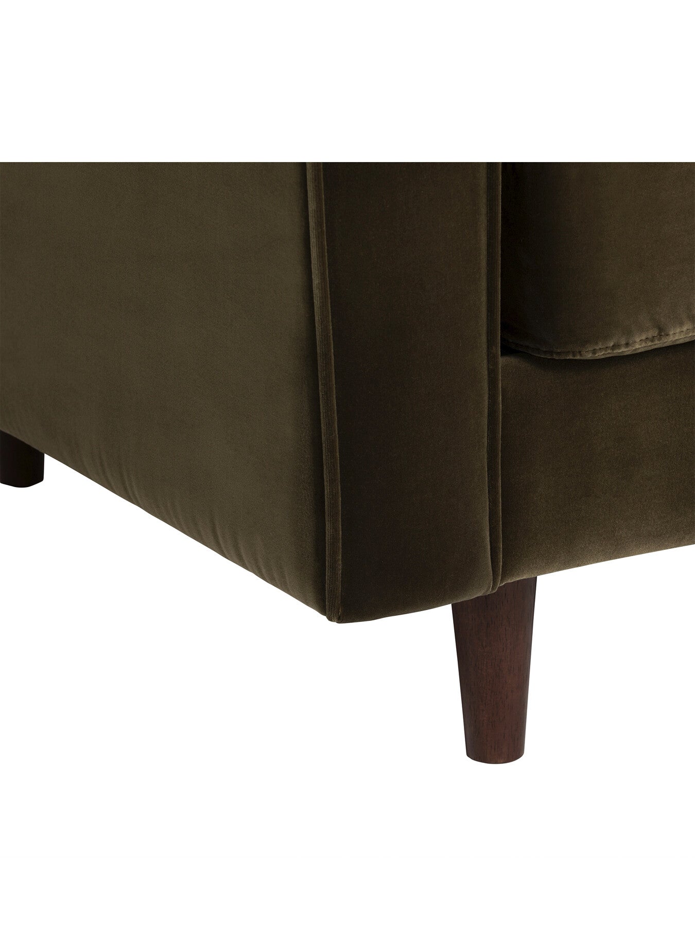 Green Hemingway Green Velvet 2 Seater Sofa