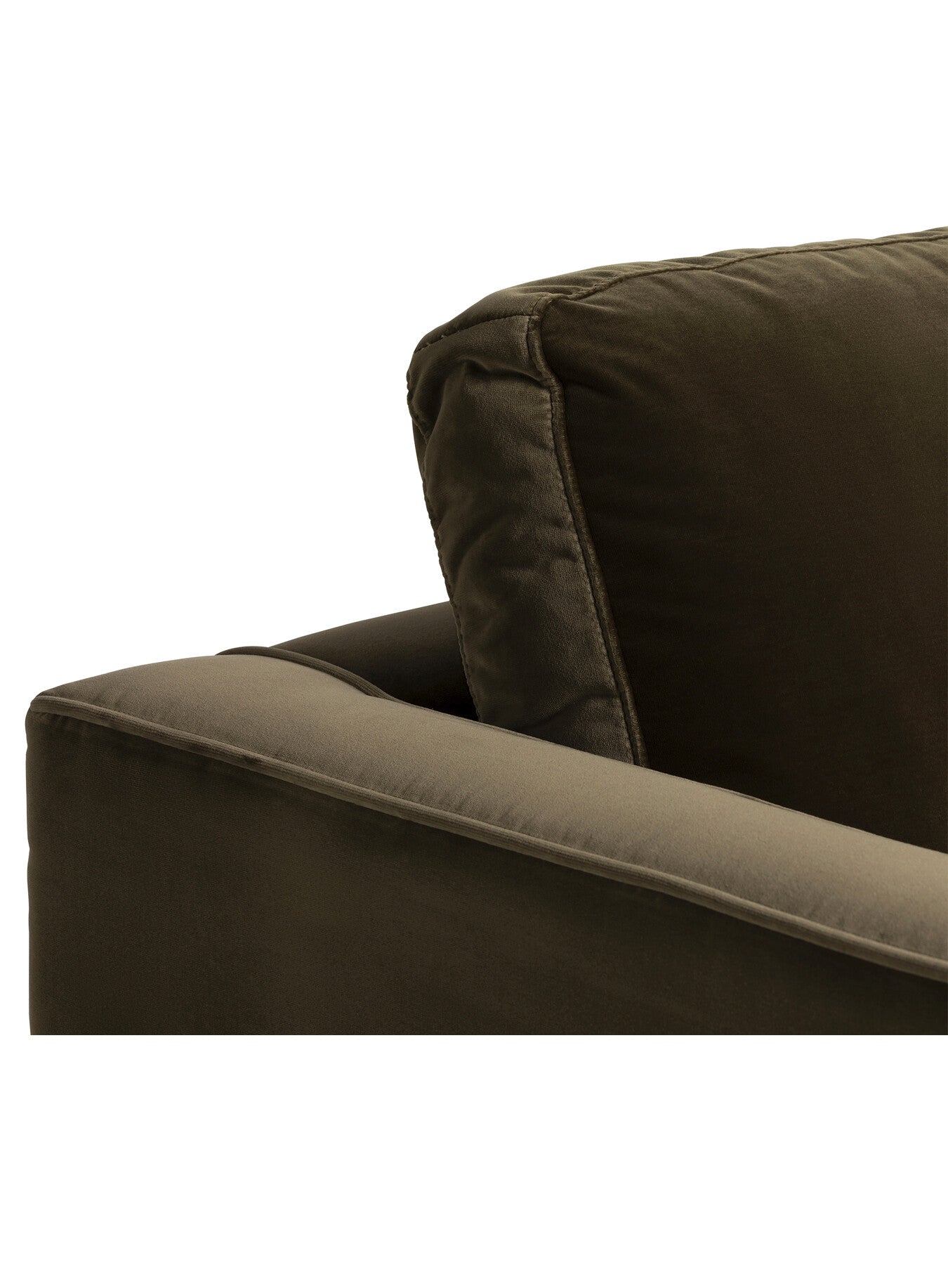 Green Hemingway Green Velvet Armchair