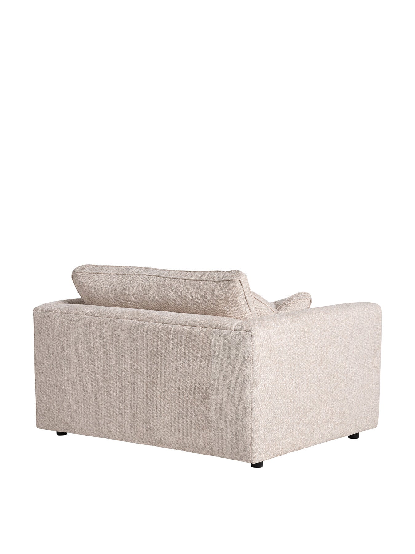 Neutral Harrington Fabric Snuggle Chair