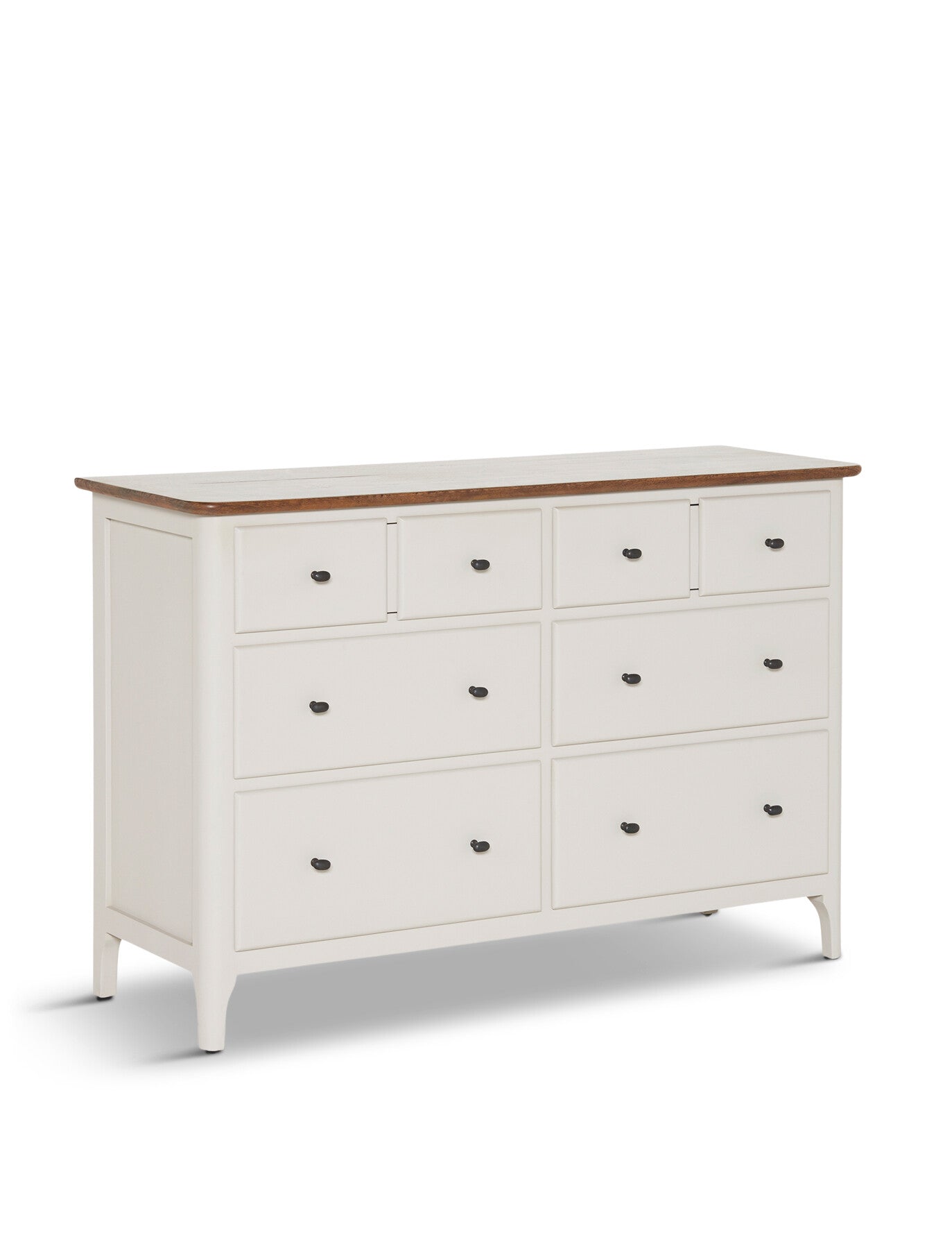 Mara Mango Wood 6 Drawer Wide Chest