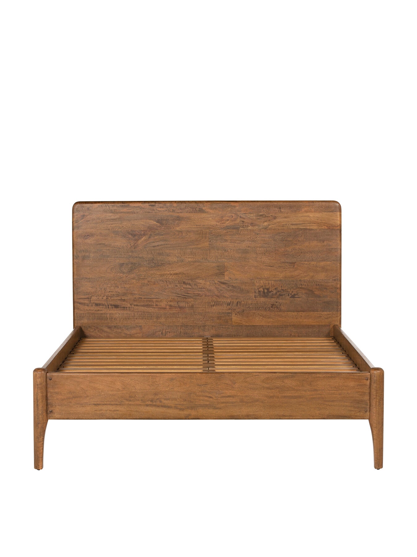 Mara Mango Wood King Bed Frame