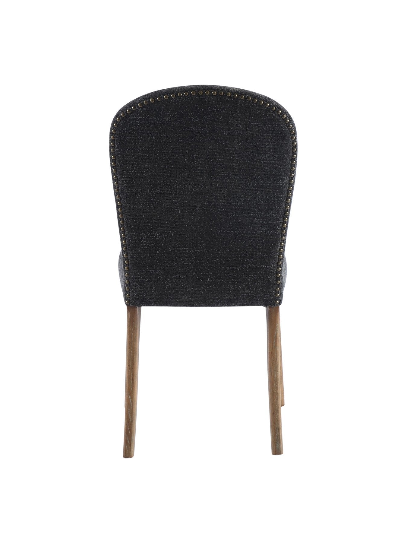 Maurice Boucle Dining Chair With Brass Studs