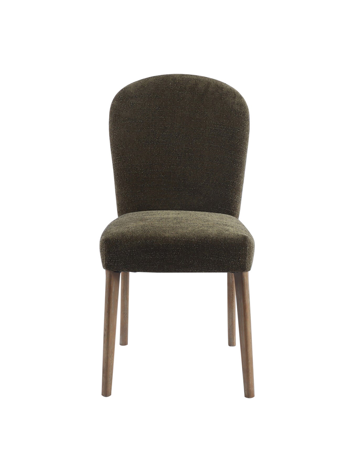 Maurice Boucle Dining Chair With Brass Studs