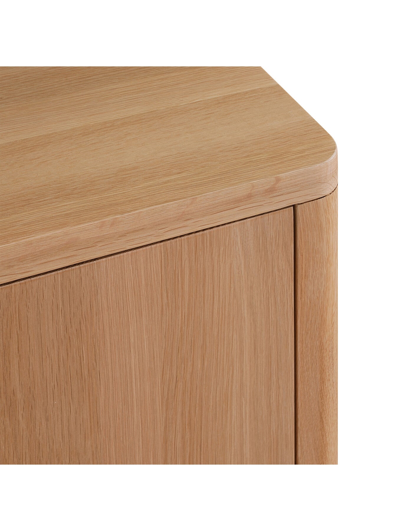 Olav Neutral Wood 4 Door Sideboard