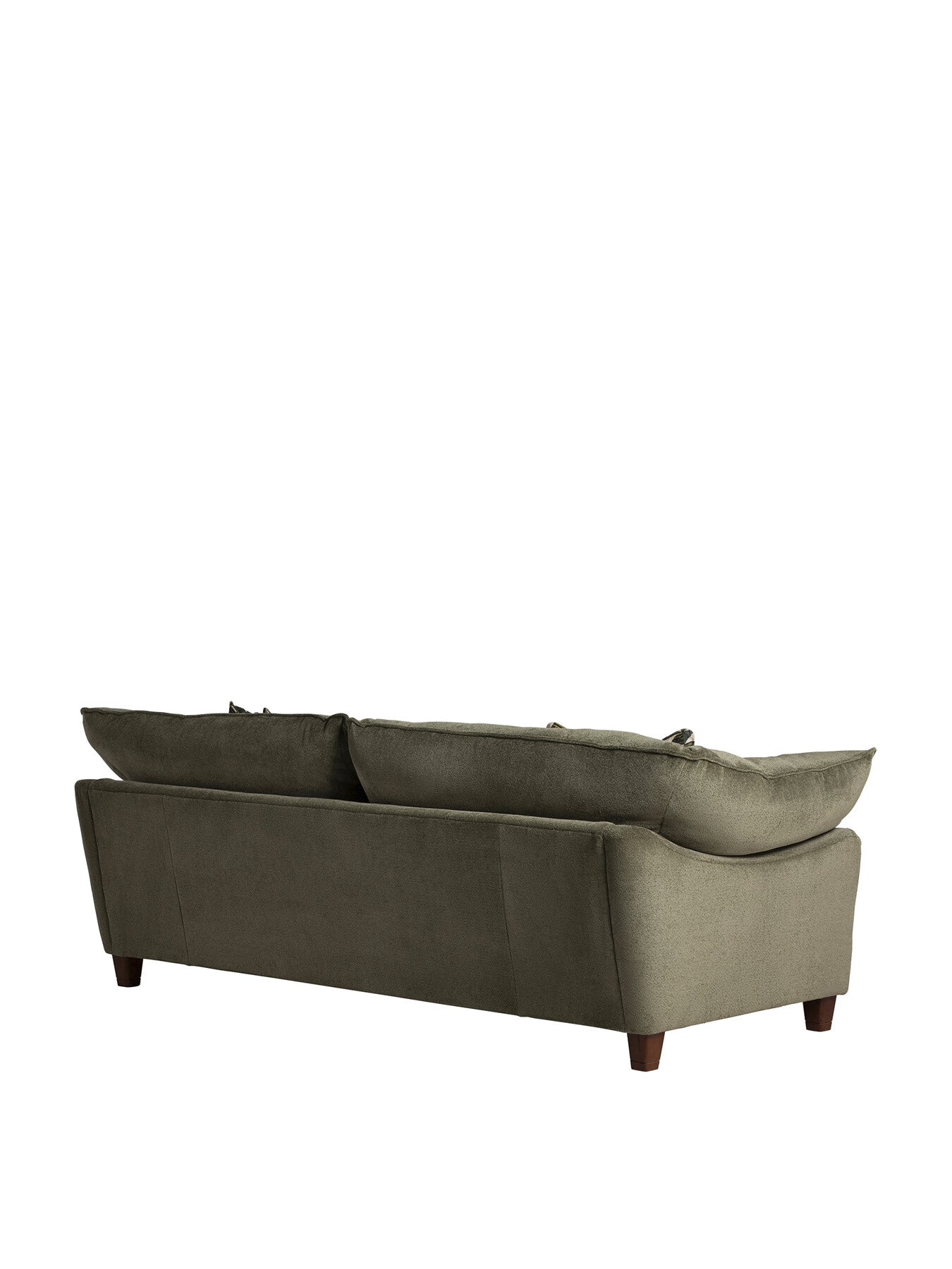 Green Orion Fabric 4 Seater Grand Sofa