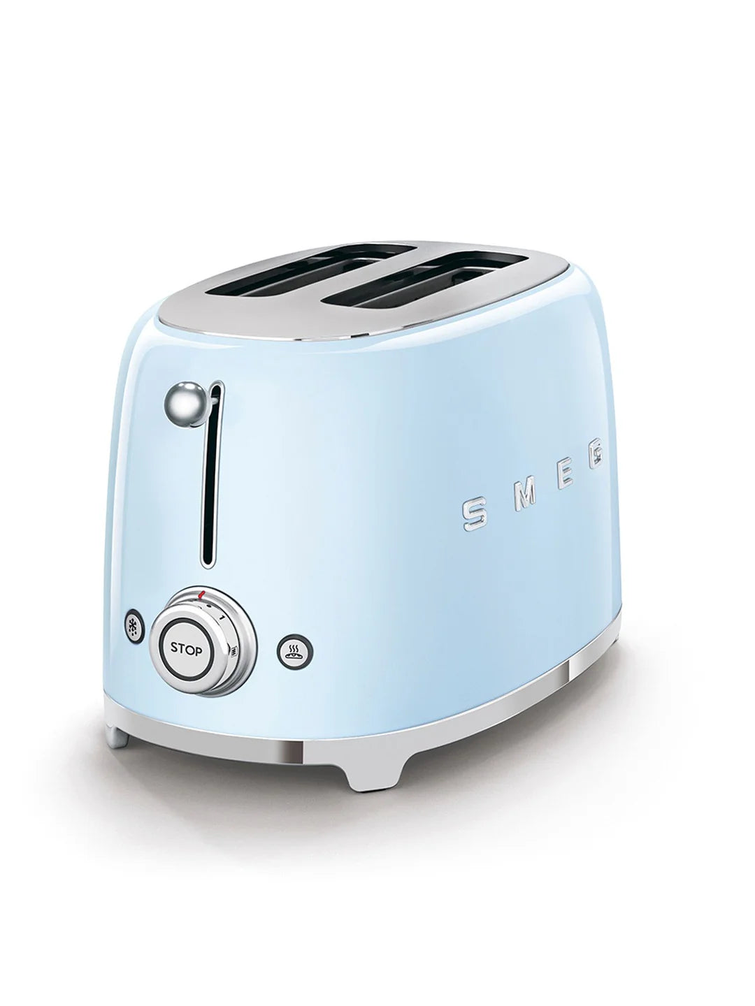 SMEG KLF03 Kettle and TSF01 Toaster Pastel Blue Bundle