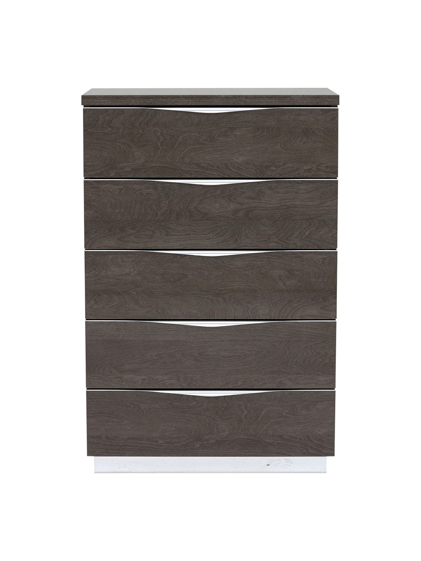 Lutyen 5 Drawer Tallboy, and Taupe