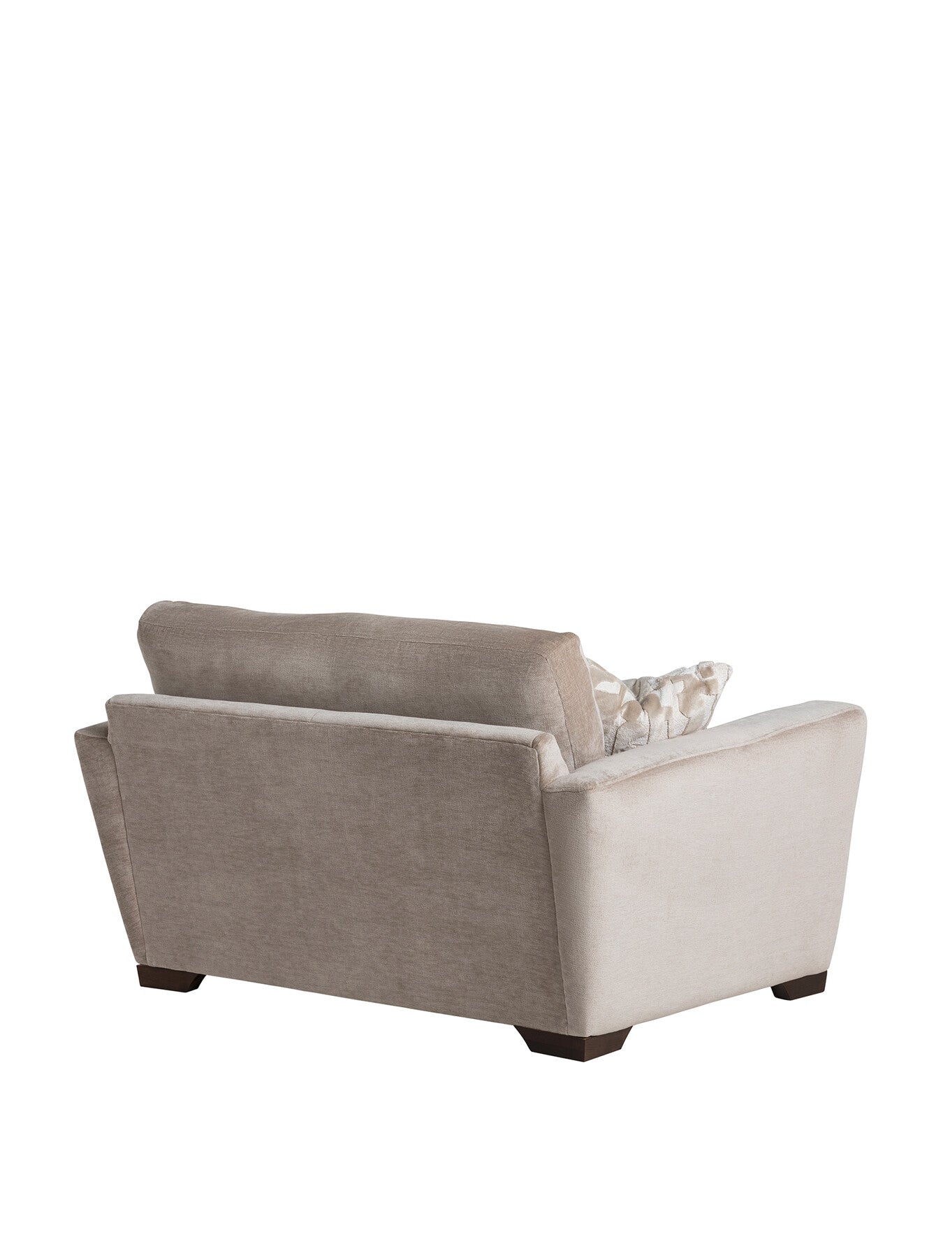 Neutral Tahoma Fabric Snuggle Chair