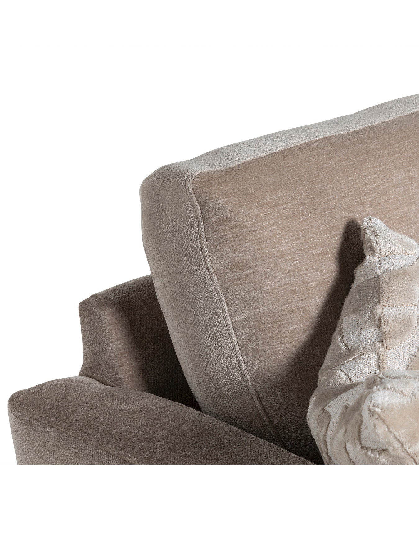 Neutral Tahoma Fabric Snuggle Chair