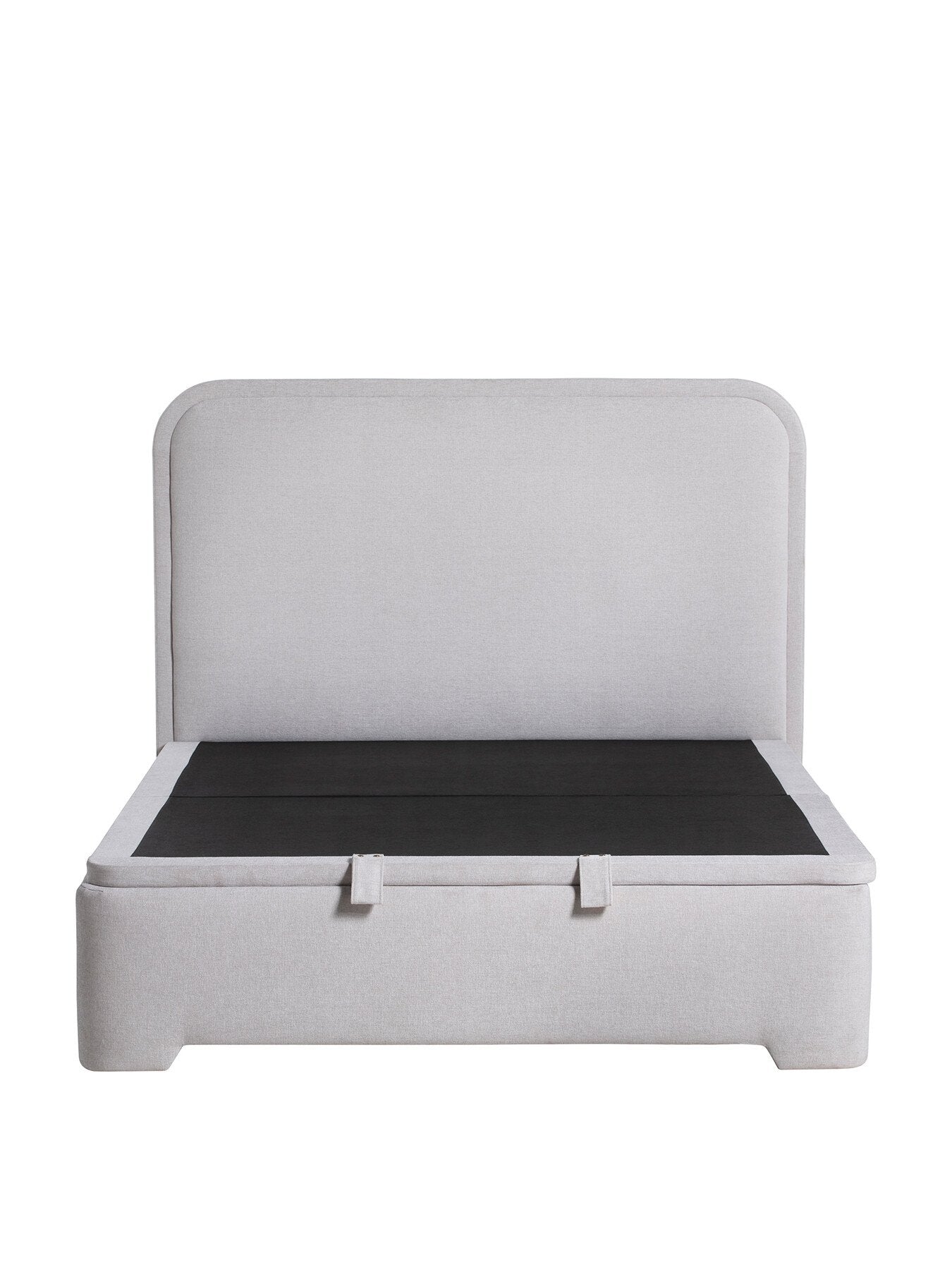 Tilbury Fabric Super King Ottoman Bed Frame Grey