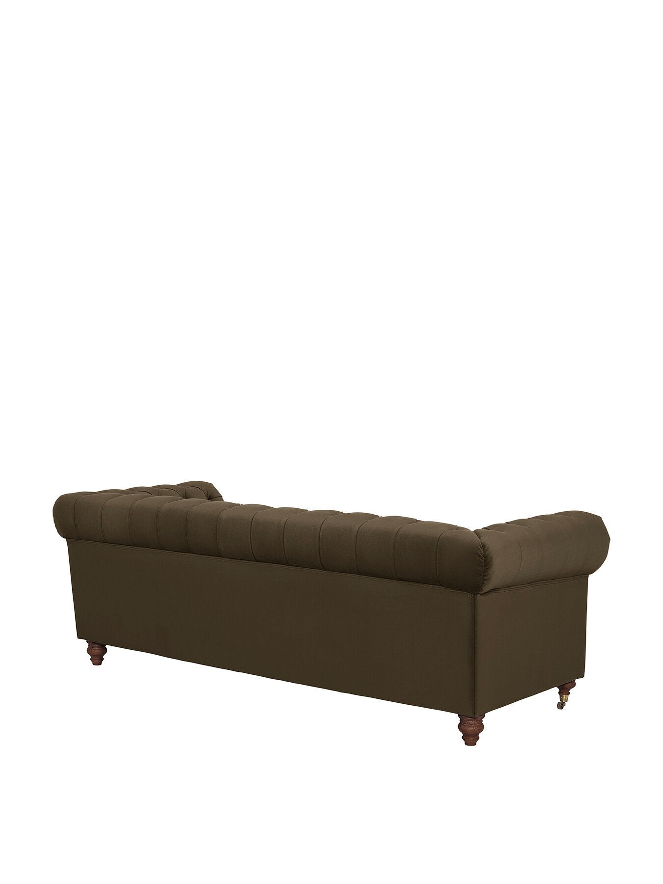 Ullswater Velvet Chesterfield 4 Seater Sofa Green