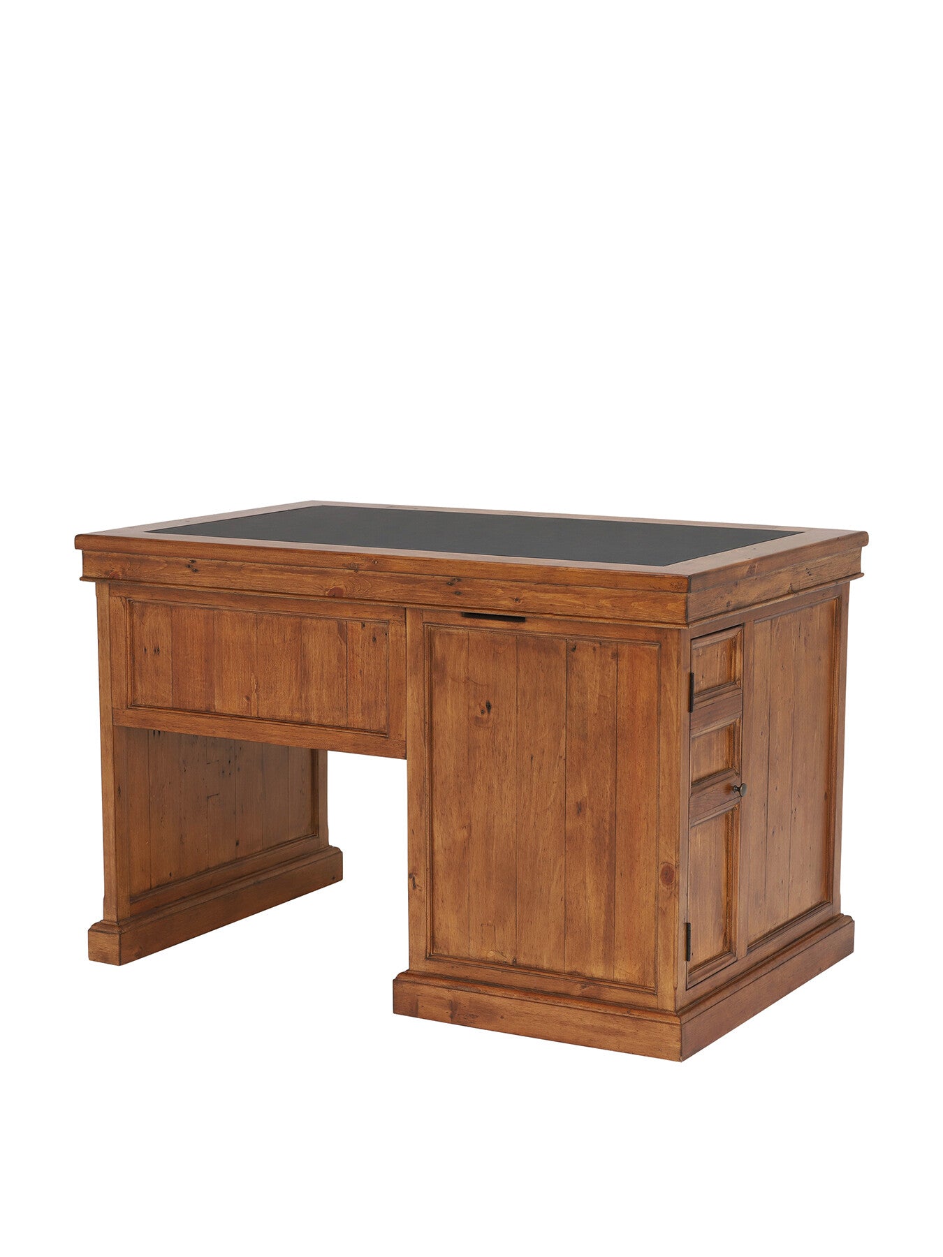 Villiers Reclaimed Wood Single Pedestal Desk