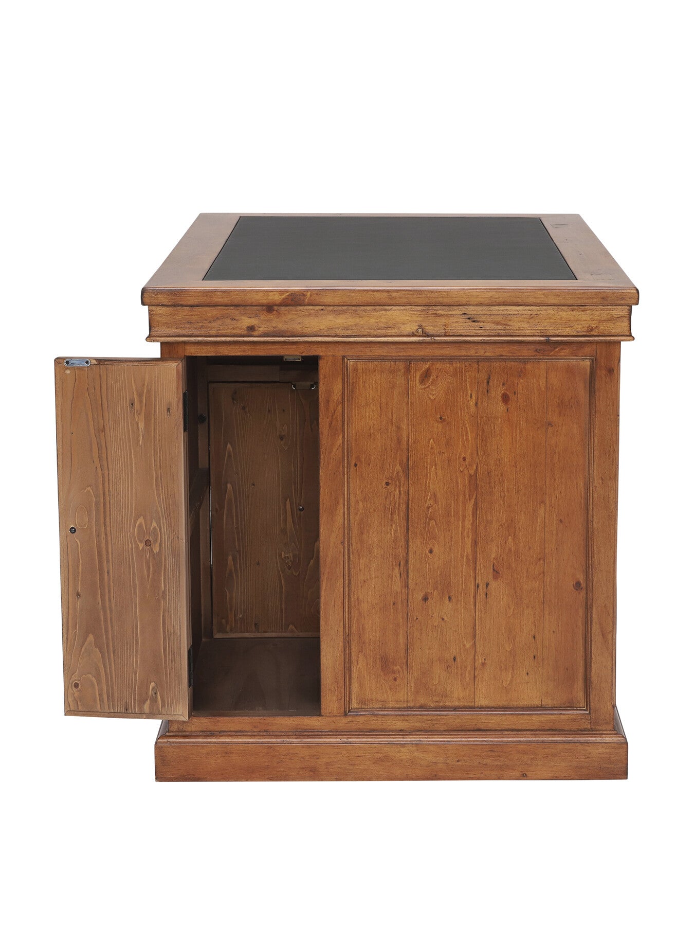Villiers Reclaimed Wood Single Pedestal Desk