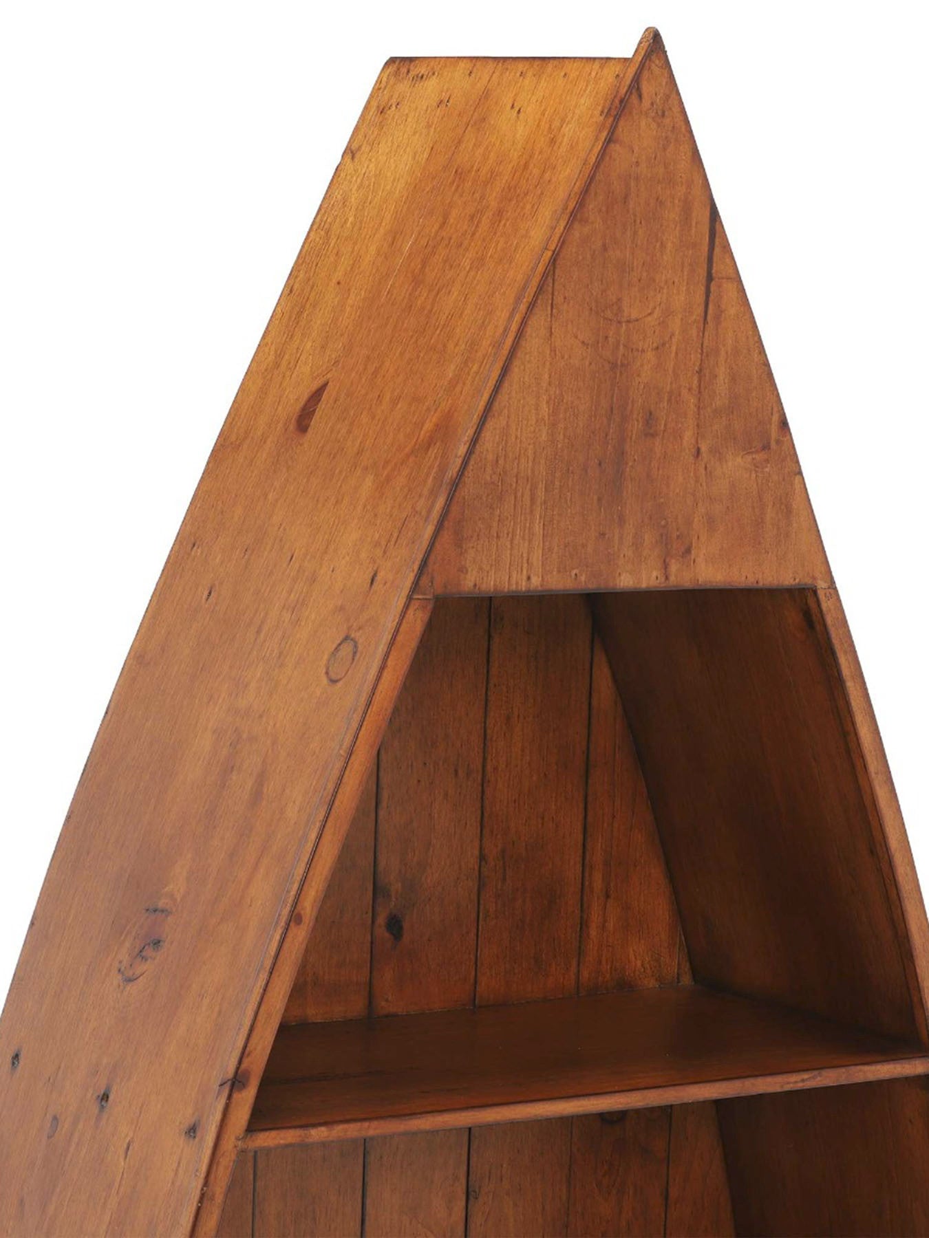 Villiers Reclaimed Wood Boat Bookcase