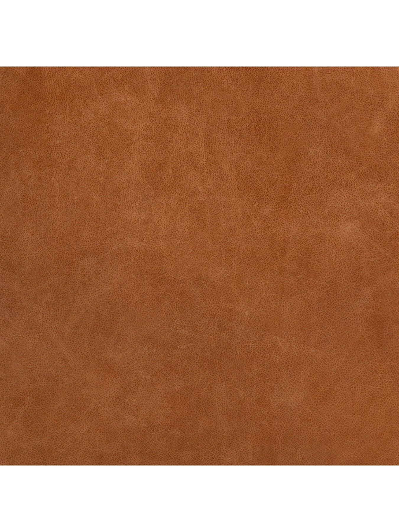Vinci Brown Leather Footstool