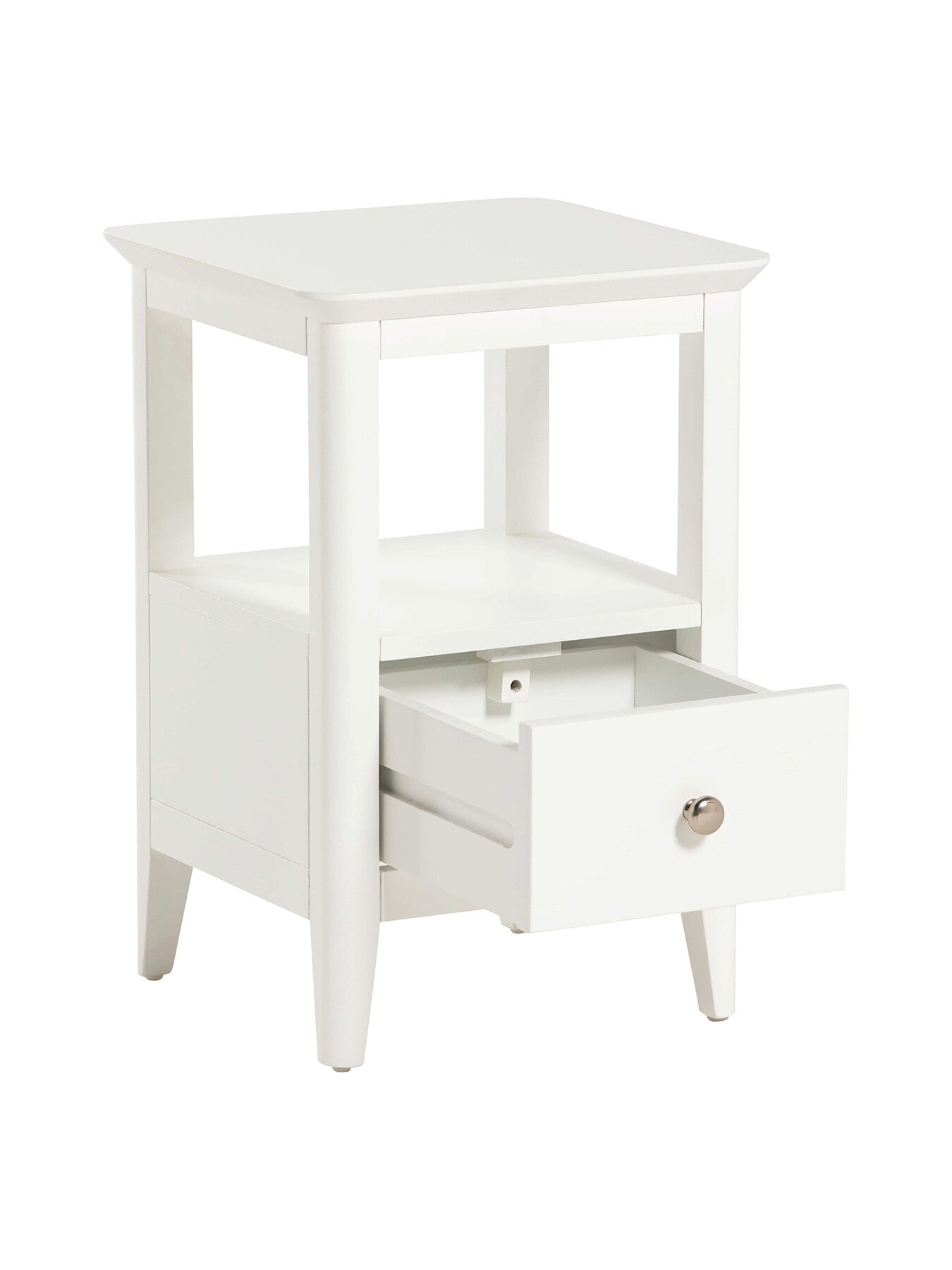 Springwell Wooden 1 Drawer Bedside Table