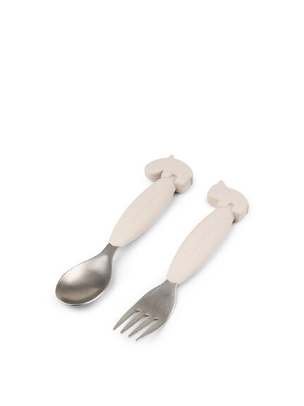 Easy-Grip Cutlery Set Deer Friends
