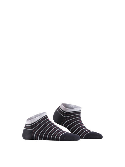 Stripe Shimmer Sneaker Socks