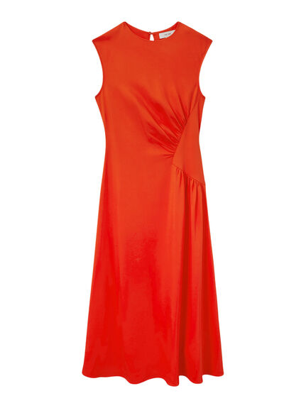 Stacey Ruched Midi Dress