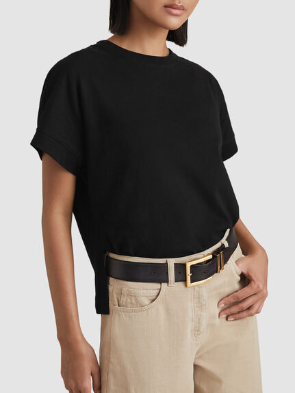Lois Cotton Crew Neck T-Shirt