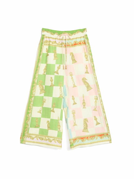 Checkmate Linen Trousers