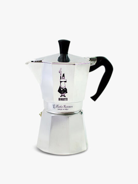 Bialetti Moka Express Aluminium Stovetop Coffee Maker (3 Cup) | Fenwick