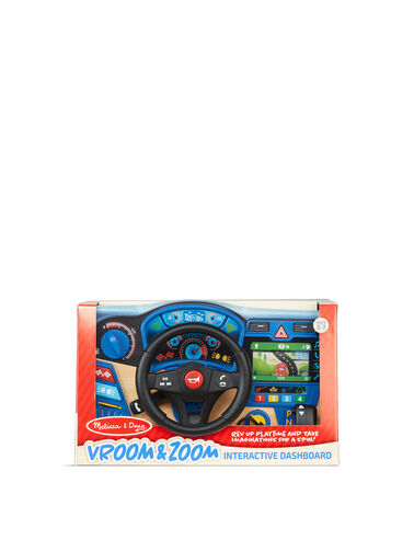 Melissa & Doug Vroom and Zoom Interactive Dashboard | Wooden & Retro Toys |  Fenwick