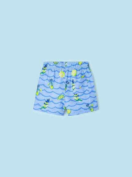 Pineapple Print Swim Shorts