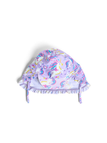 Unicorn Print Baby Swim Cap