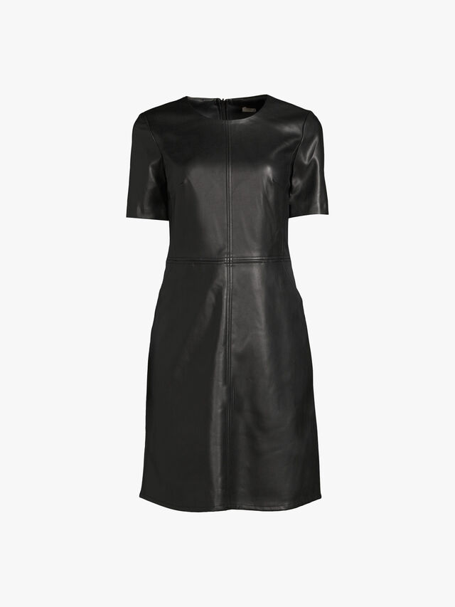 Women's Esprit Faux Leather Short Sleeve Dress | Fenwick