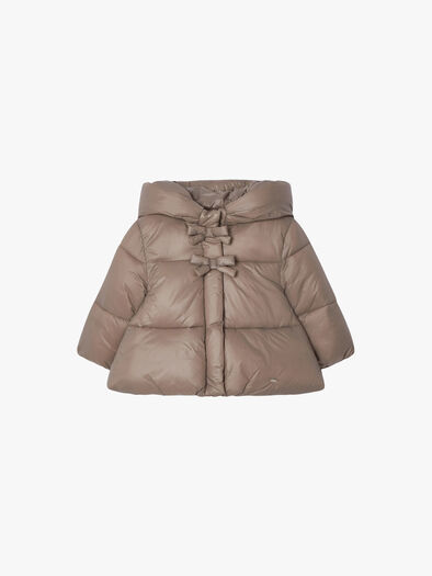 Baby's Mayoral Bow Detail Puffer Coat | Fenwick