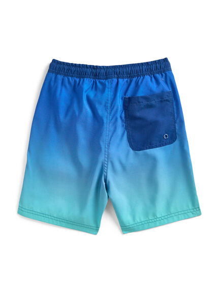 Gradient Print Beach Shorts