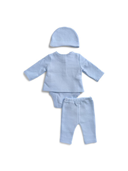 Quilted 3pc Set and Hat set
