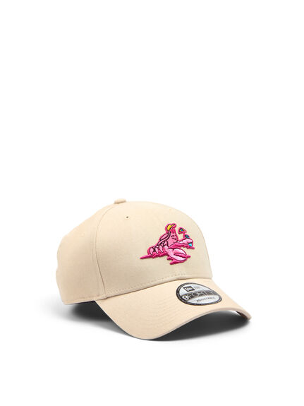 New Era Cocktail Crab Character Light Beige 9FORTY Adjustable Cap