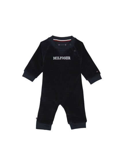 Baby Curved Monotype Coverall