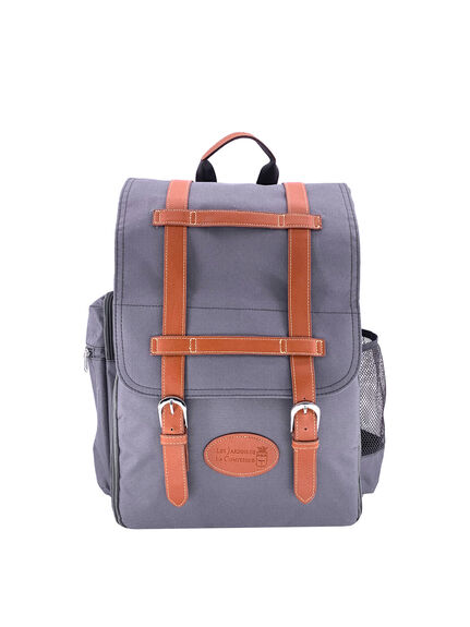 Escapade Equiped Insulated Backpack for 4 Persons with Brown Straps