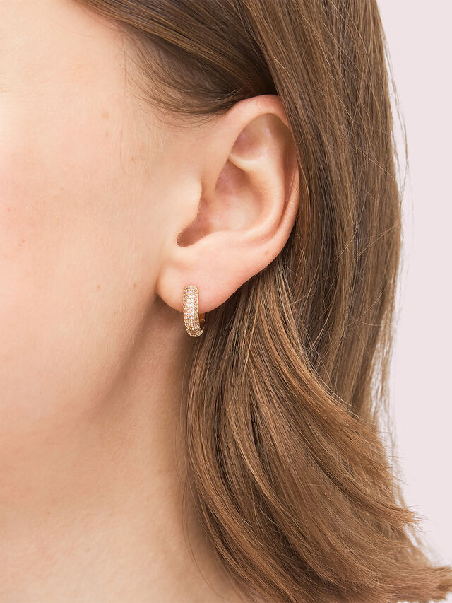 Women's Kate Spade New York Pave Mini Huggies | Earrings | Fenwick